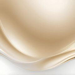 Abstract white gold Gradient background luxury with golden line wave that looks modern blurry background. ai