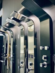 Modern beautiful bathroom shower system
