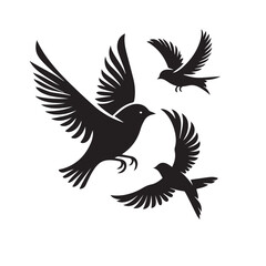 Obraz premium dove of peace vector
