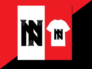 Creative N Letter Logo Design Template