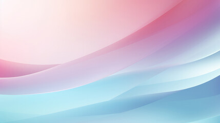 Naklejka premium Abstract wavy soft gradient pastel background in glassmorphism style