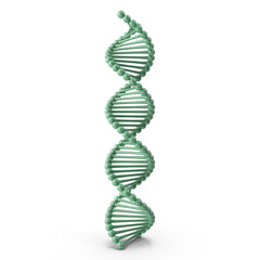 Realistic 3D DNA Model PNG Images | High-Quality DNA Modeling Illustrations | Scientific DNA Art for Biology and Genetics