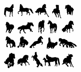 Hand Drawn Collection of Animal Silhouette