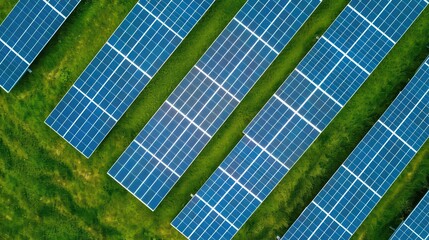 Harness solar power with Solar Panels, revolutionizing energy sourcing and contributing to a greener planet with copy space