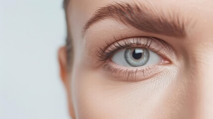 Illuminate your beauty with cyber blepharoplasty, revitalizing your eyes and restoring a youthful appearance with copy space