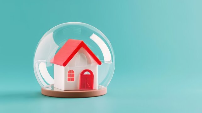 Mitigating risks in the Housing Market, safeguarding against a Real Estate Bubble with ample copy space for information