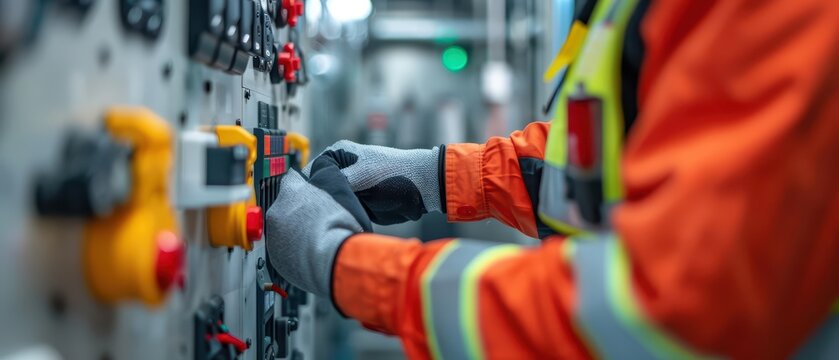 Stay safe during equipment maintenance with a cyber lockout tagout kit, preventing accidental energization with ample copy space