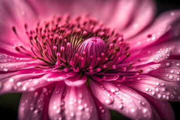 Obraz premium Pink Flower Macro.