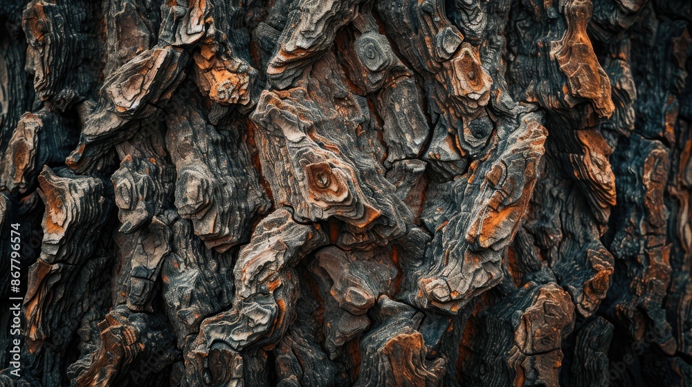 Canvas Prints Close up view of ancient tree trunk background