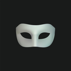 Mask Phantom opera logo design vector icon illustration inspiration