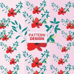 Seamless pattern with geometric pattern vector. Background with oriental decoration in vintage style. Floral and wave pattern. 
