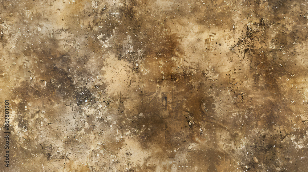 Poster Abstract and rustic background created by grunge wall texture with weathered and distressed effects
