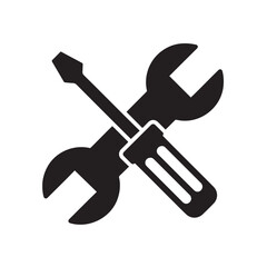 Repair tools icon vector