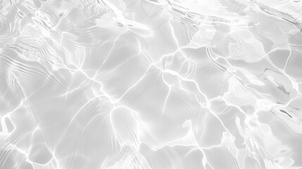 Obraz premium Abstract white transparent shadow water surface texture natural background