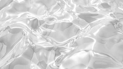 Fototapeta premium Abstract white transparent shadow water surface texture natural background