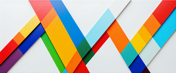 Obraz premium illustrazione con elementi geometrici a tema minimalista astratto contemporaneo