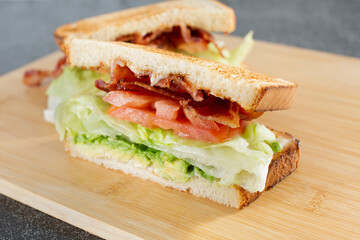 A view of a BLAT sandwich.