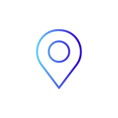 vector icon, icon for mobile application,
internet, website, geolocation