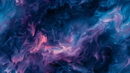Fototapeta premium Swirling colorful smoke creating a textured and abstract backdrop