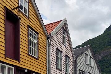 the Laerdalsoery Village of Western Norway