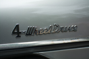 Jeep Chrome 4 Wheel Drive © Thomas