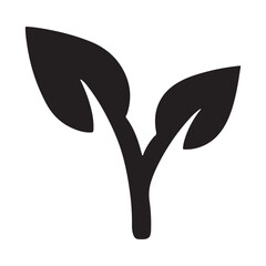 Obraz premium leaves of a plant icon