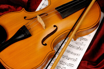 Fototapeta premium Violin Still Life