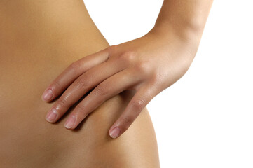 Nude Woman Holding her Hand on Her Hip