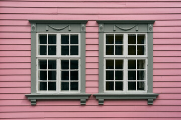 Classical windows of Western Norway.