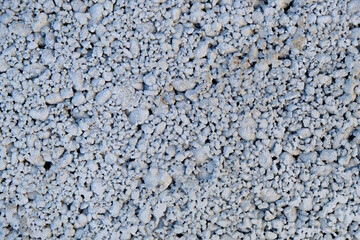 texture of concrete briquettes used in building construction