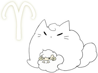 おひつじ座ねこ