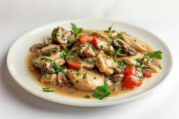 Authentic French Chasseur Sauce with Mushrooms and Butter