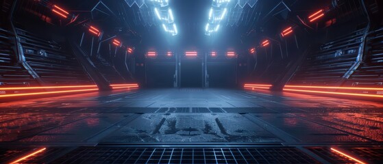 Embrace the power of perseverance and sportsmanship in a cyber sport arena, where legends are made and inspiration thrives, with copy space to showcase your message