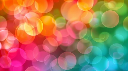 abstract background bokeh circles for Christmas and New Year background
