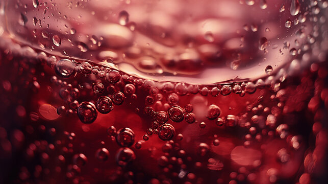 Red wine drops