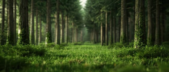 Immerse yourself in the unadulterated serenity of an empty wood
