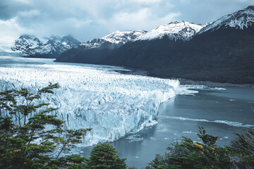 Perito-Moreno-Gletscher Argentinien Ice Blue Water Bismarck-Gletscher Francisco-Gormáz-Gletscher Campo de Hielo Sur Auslassgletscher 