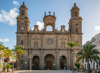 Cathedral de Santa Ana de Canarias on Gran Canaria island, Spain