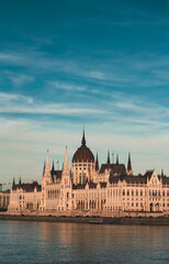 Obraz premium Hungarian parliament building.