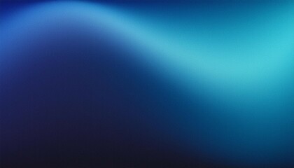 Dark blue grainy gradient background, blurry colors wave pattern with noise texture, wide banner size