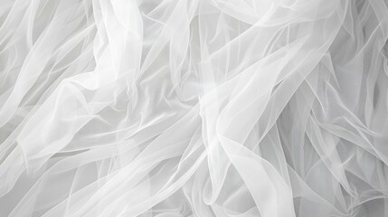 Fototapeta premium Abstract white background with mosquito net texture for design ideas and text space