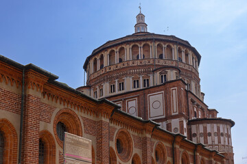 Kościół Santa Maria della Grazie w Mediolanie © Grzegorz