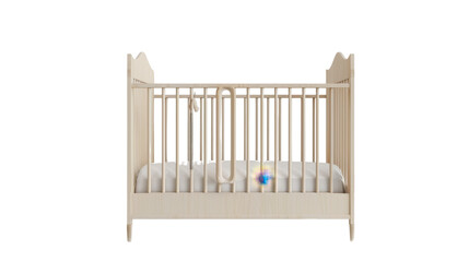 Crib on transparent background