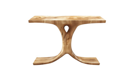 Obraz premium Console table isolated on a transparent background