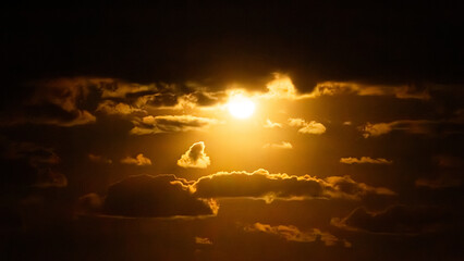 Lunar Serenity: Moonrise Over Tranquil Waters