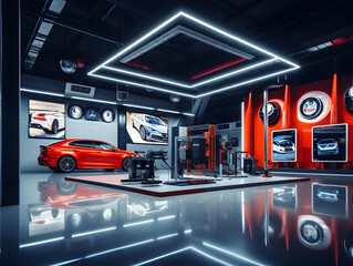 Automobile Repair Shop, Auto Vehicle Service Center, Car Service and maintenance center, Car engine diagnostics and repair