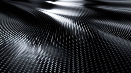 Close-up of black fabric with a smooth texture.