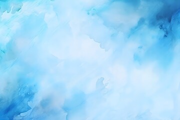 Obraz premium Hand painted abstract blue watercolor background