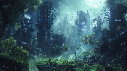 未来都市｜city of the future　Generative　AI