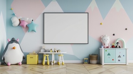 Playful and Colorful Nursery Interior Design